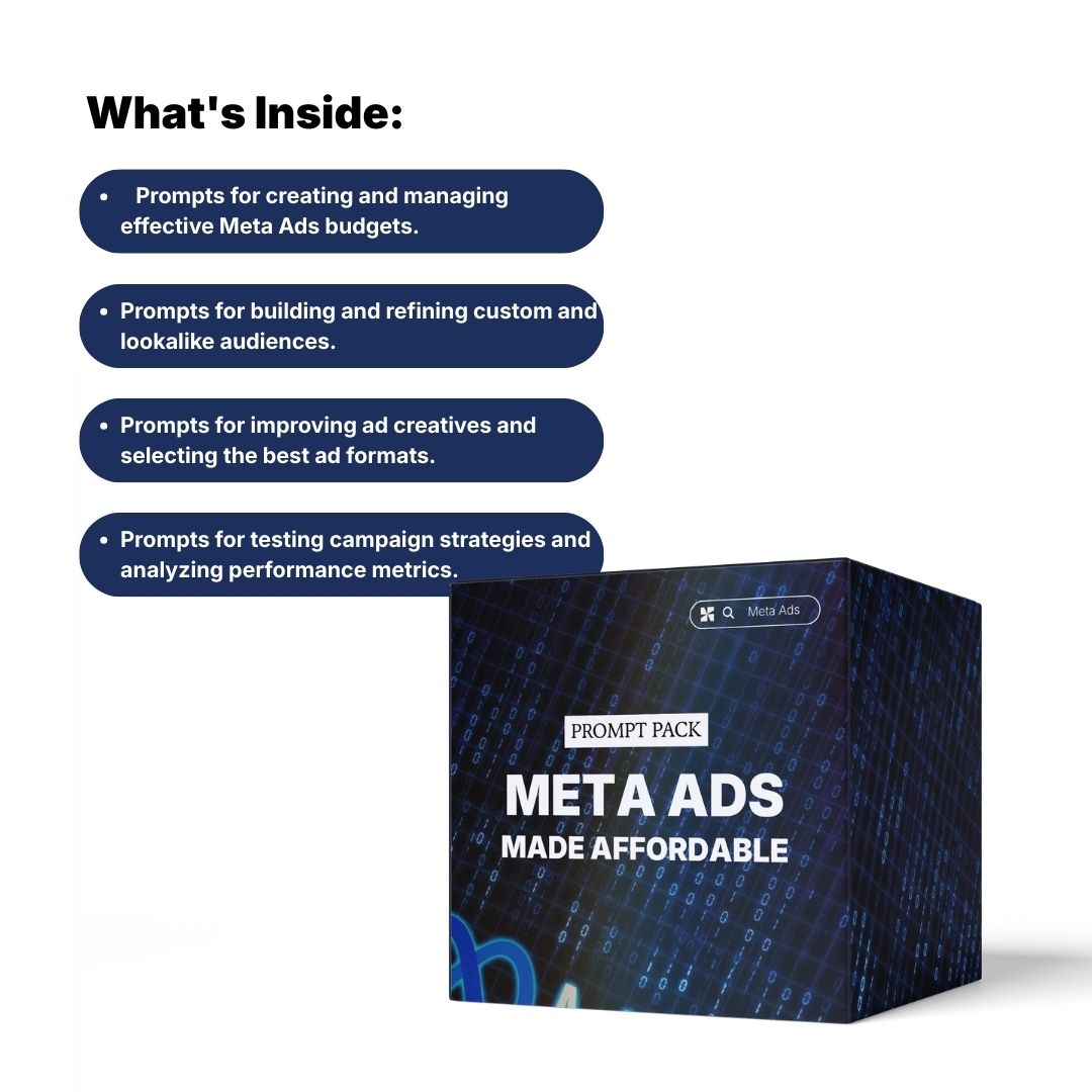Meta Ads Made Affordable Mastery Bundle