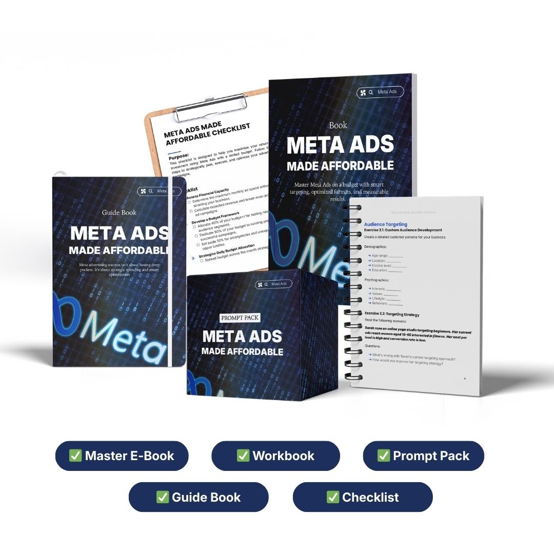 Meta Ads Made Affordable Mastery Bundle